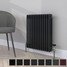 CT3-C-600-BLACK-TH - Classic Black 3 Column Radiator H600mm x W1864mm CT3-C-600-BLACK-TH - Classic Black 3 Column Radiator H600mm x W1864mm